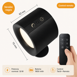 KOVA DualGlow - Aplique de Pared Inalambrico con Mando y Doble Luz 8